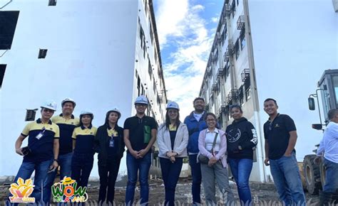 Mayor Cuevas happy with Palayan City township project's progress.